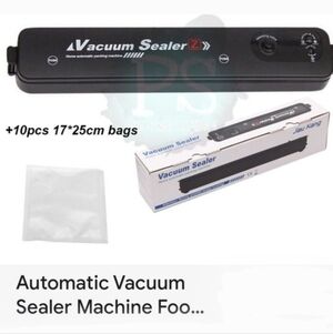 Black Vacuum Sealer